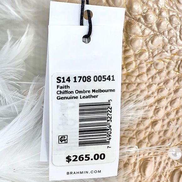👜New Brahmin👜 Faith Chiffon Ombré Melbourne - Picture 10 of 10